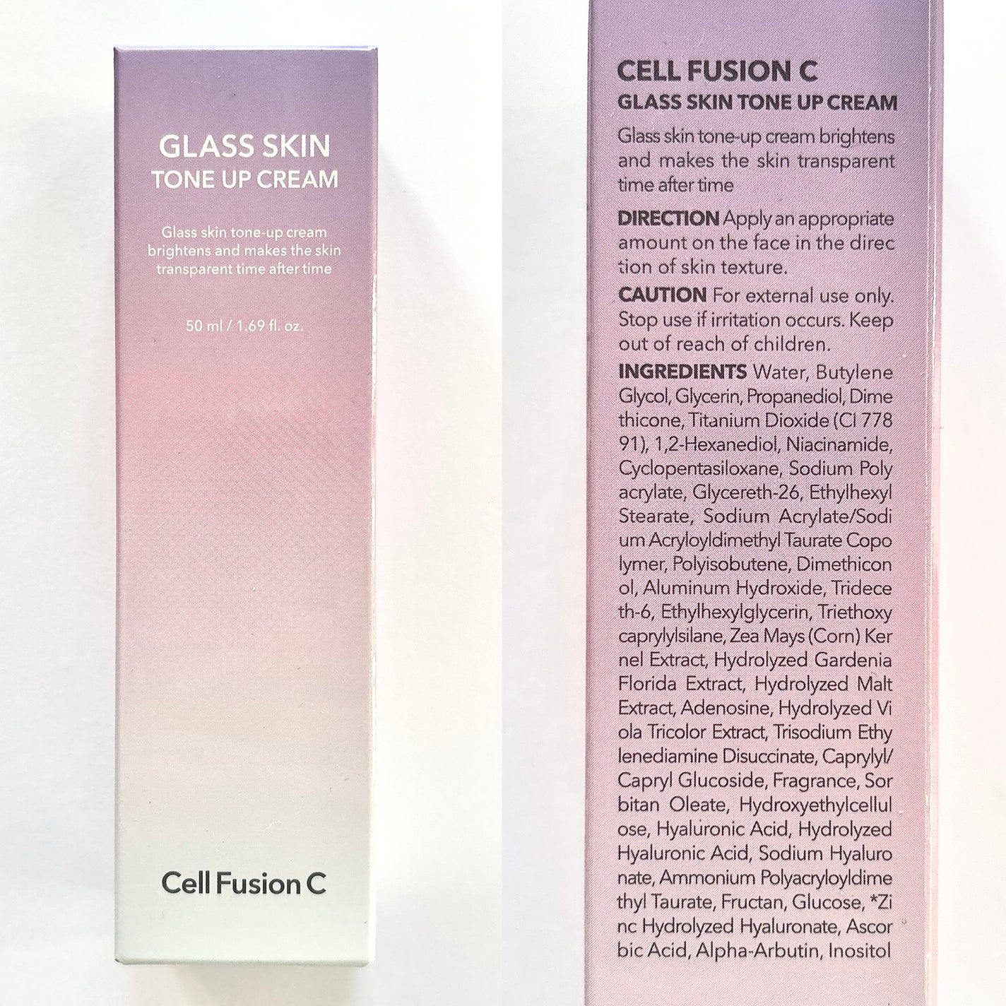 グラススキントーンアップクリーム 50ml/Cell Fusion C(セルフュージョンシー)/化粧下地を使ったクチコミ(5枚目)