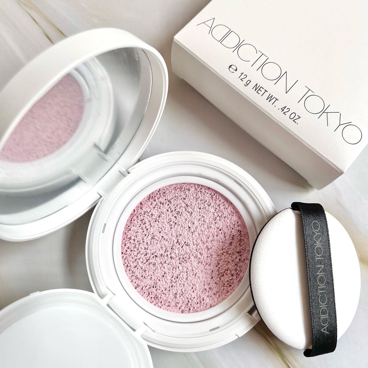 アディクション スキンケアUV タッチアップ クッション/ADDICTION/クッションファンデーションを使ったクチコミ（1枚目）