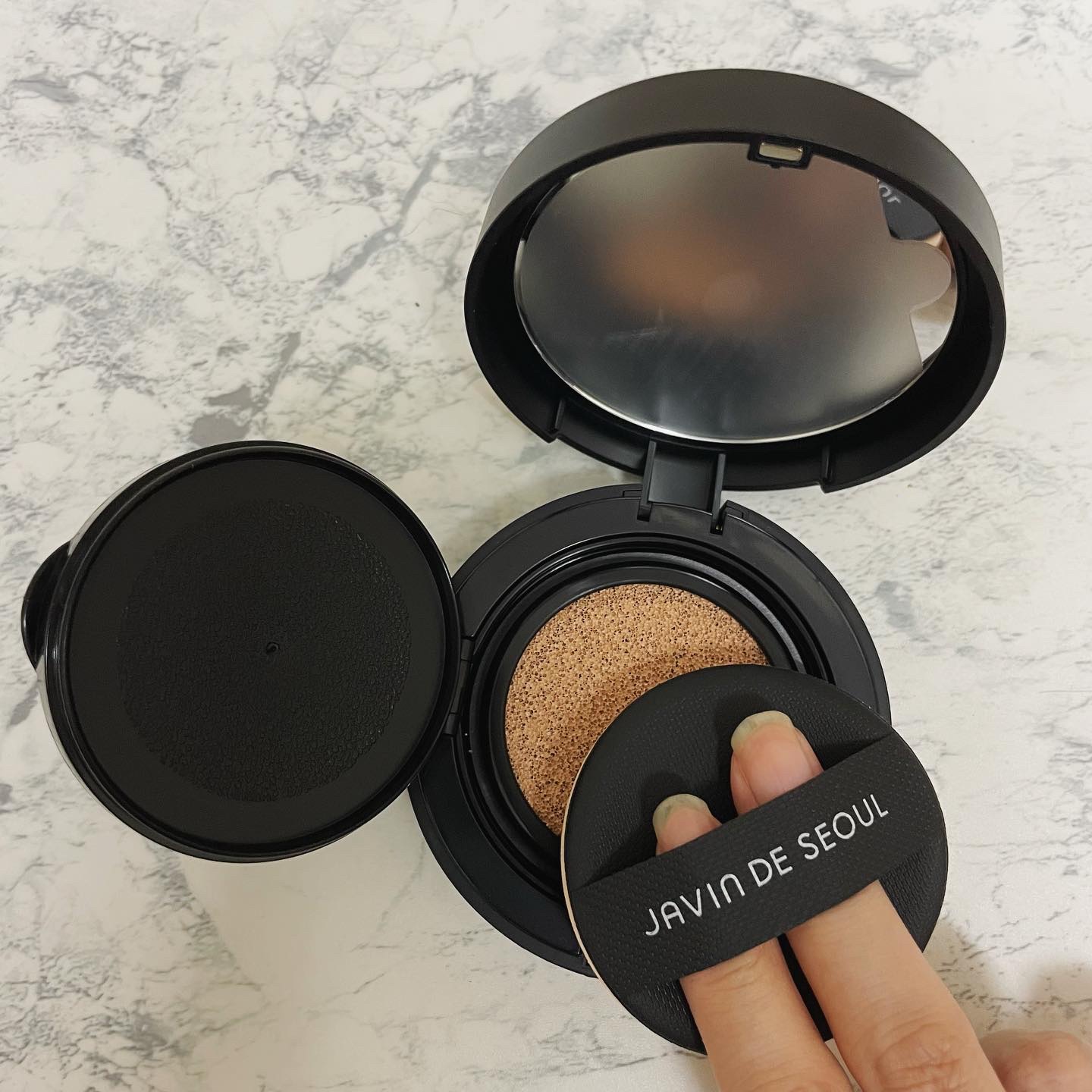 ジャビンドゥソウル ウインクファンデーションパクト/Javin De Seoul/クッションファンデーションを使ったクチコミ（3枚目）
