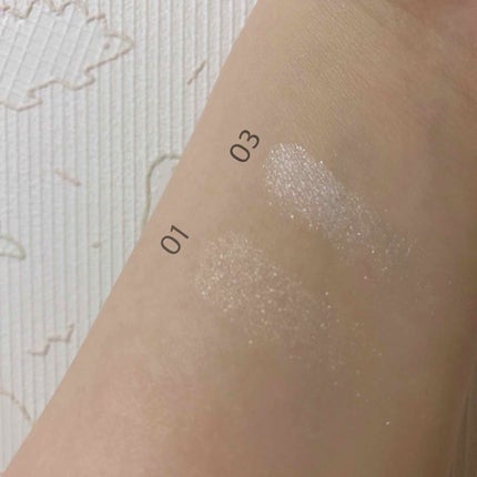 クリームハイライター/キャンメイク/クリームハイライトを使ったクチコミ(2枚目)