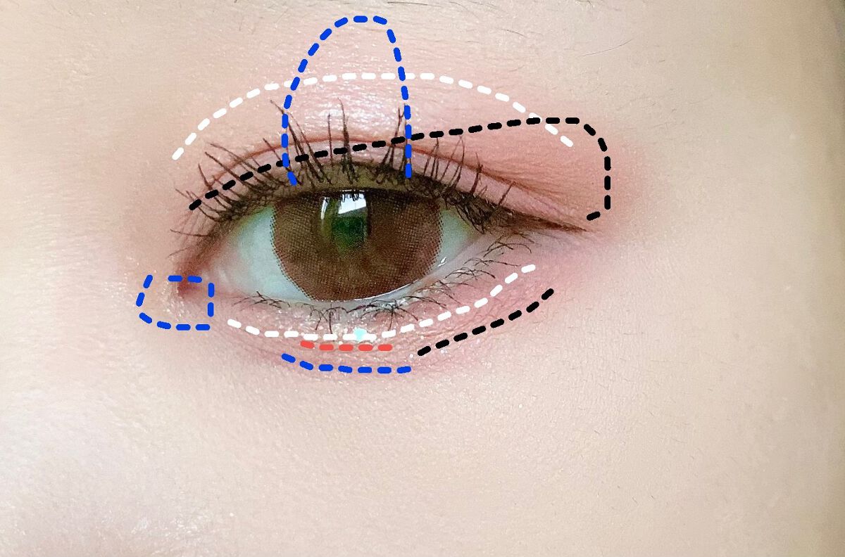 RANCABLE TRIP EYE PALETTE/IBIM/アイシャドウパレットを使ったクチコミ(3枚目)