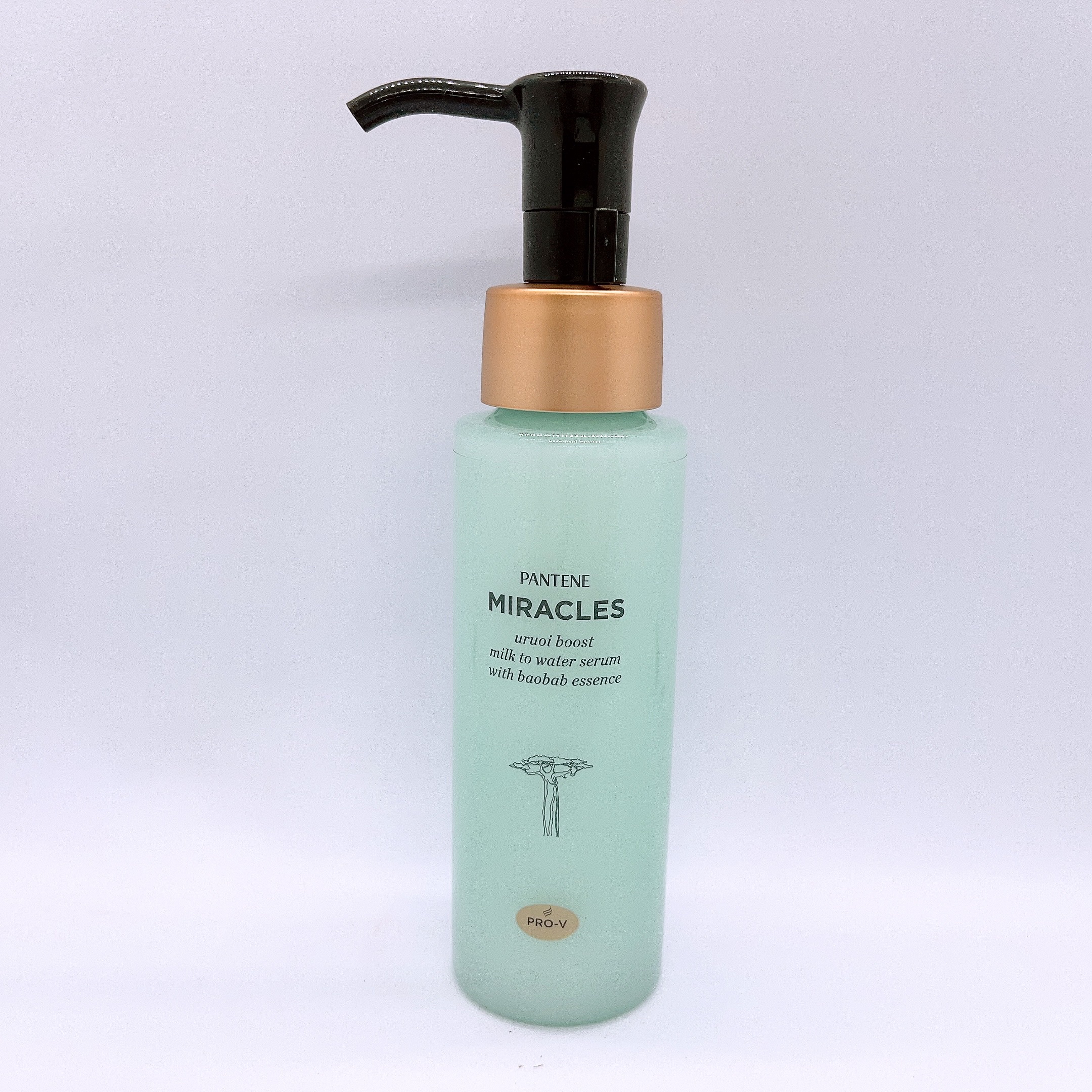 ミラクルズ うるおいブーストミルクウォーターセラム/パンテーン/アウトバストリートメントを使ったクチコミ（1枚目）