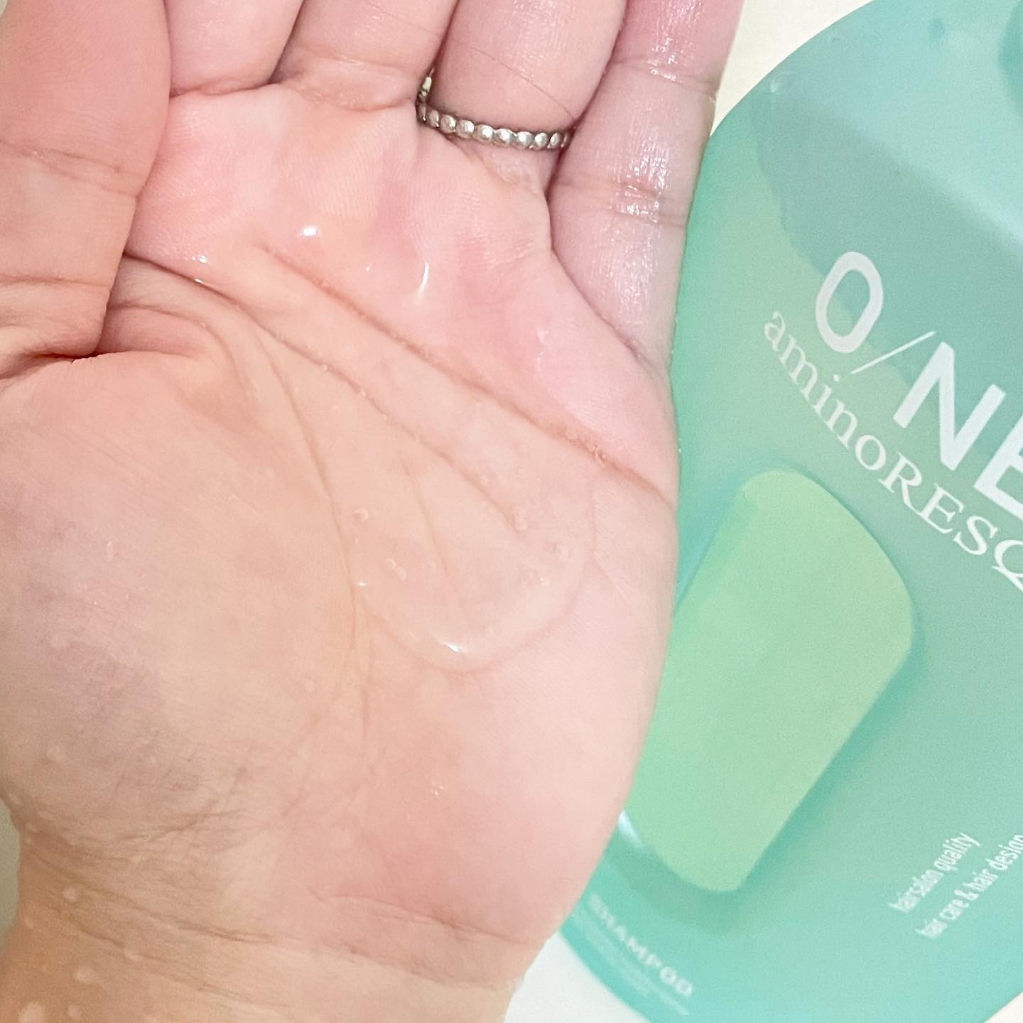 ワン アミノレスキューモイストシャンプー/トリートメント/アミノレスキュー/市販シャンプーを使ったクチコミ（3枚目）