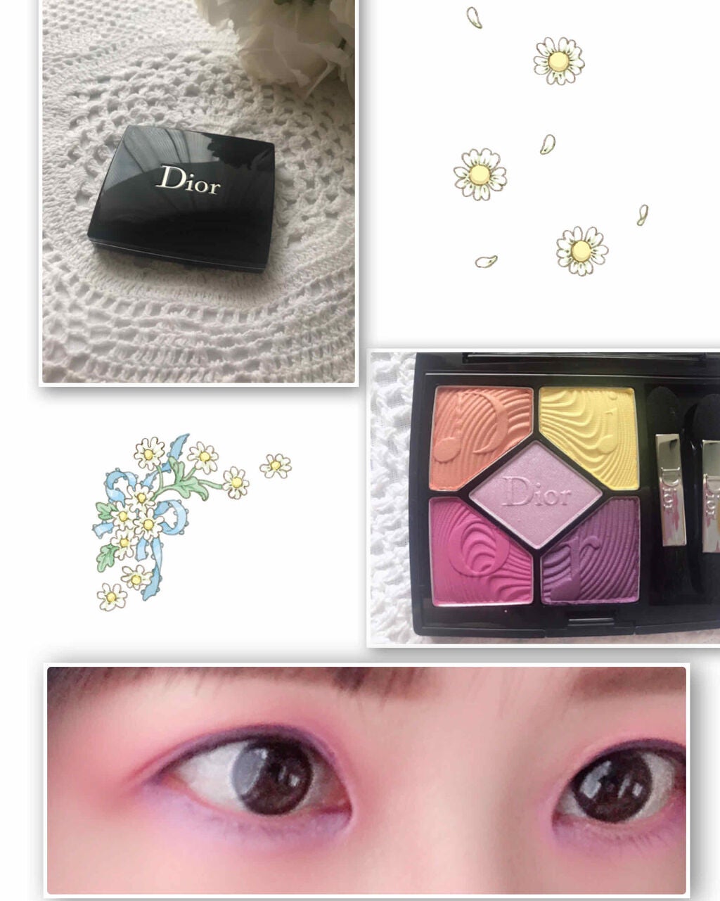 サンク クルール<グロウ バイブス>/Dior/アイシャドウパレットを使ったクチコミ(3枚目)