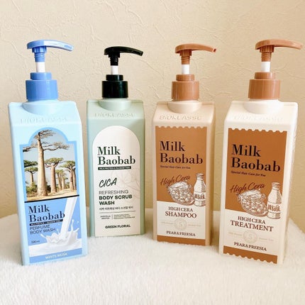 シカ リフレッシング ボディ スクラブ ウォッシュ/ミルクバオバブ/ボディスクラブを使ったクチコミ(1枚目)