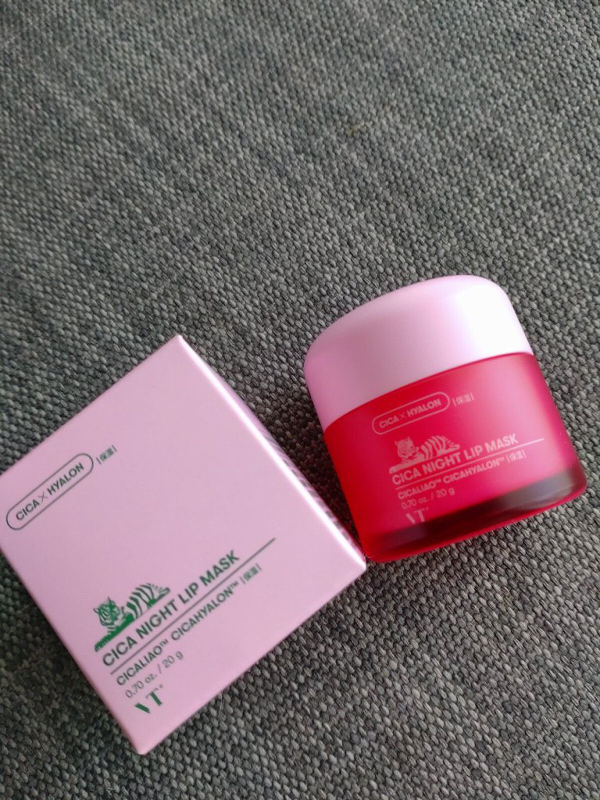 CICA ナイトリップマスク/VT/リップマスクを使ったクチコミ（1枚目）