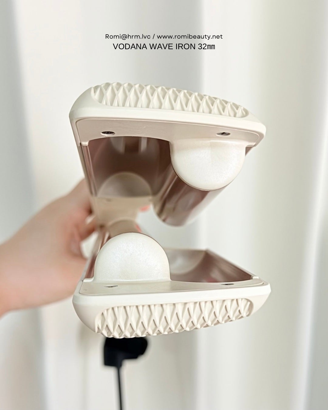 トリプルフローウェーブアイロン 32mm/40mm/VODANA (ボダナ)/カールアイロンを使ったクチコミ(3枚目)