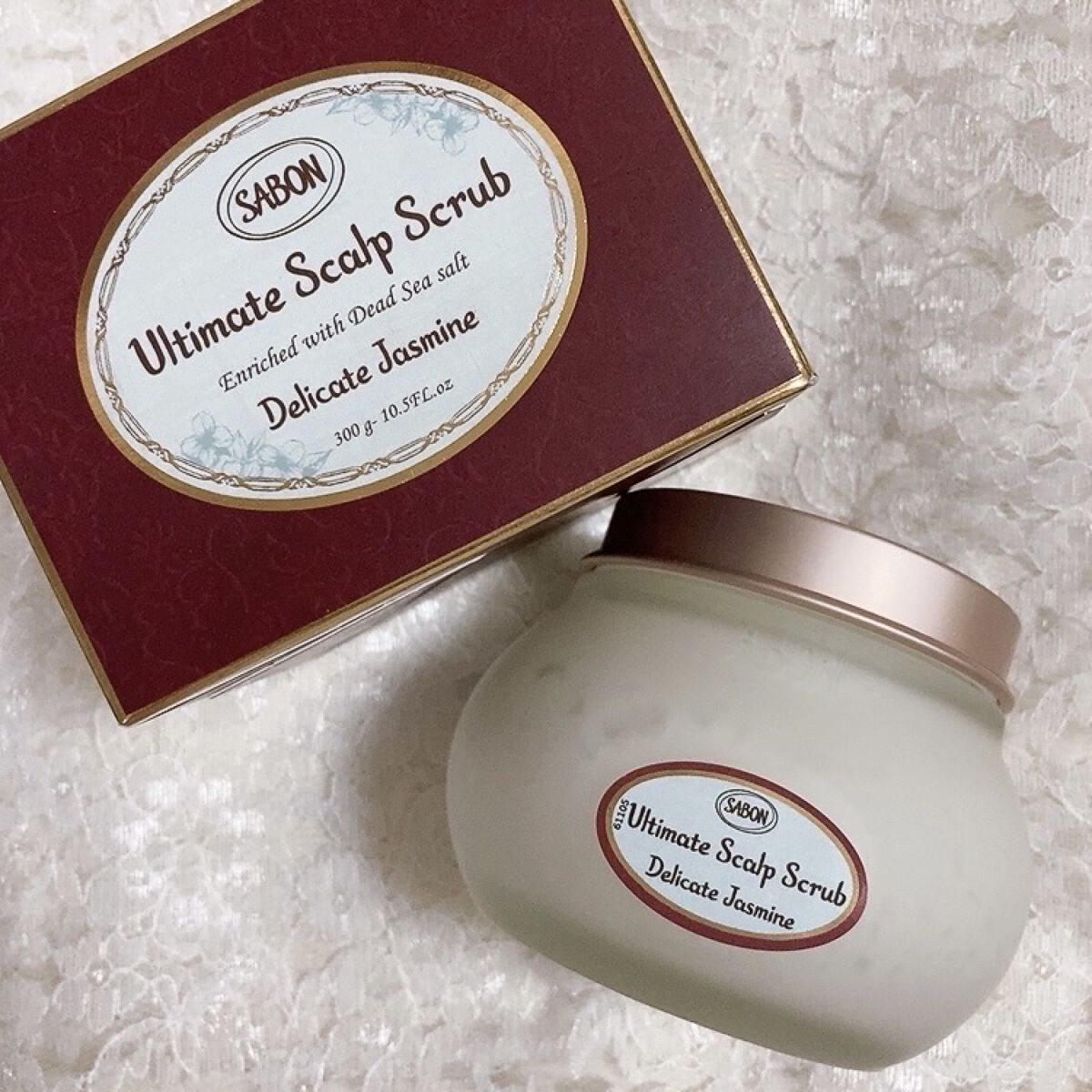 ヘッドスクラブ デリケート・ジャスミン/SABON/ヘッドスクラブを使ったクチコミ（1枚目）