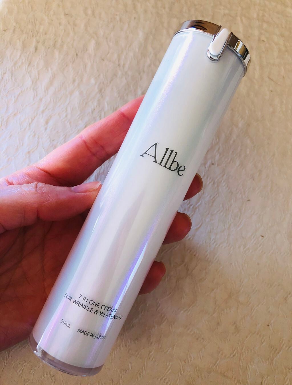 7IN ONE CREAM/Allbe/オールインワン化粧品を使ったクチコミ(3枚目)