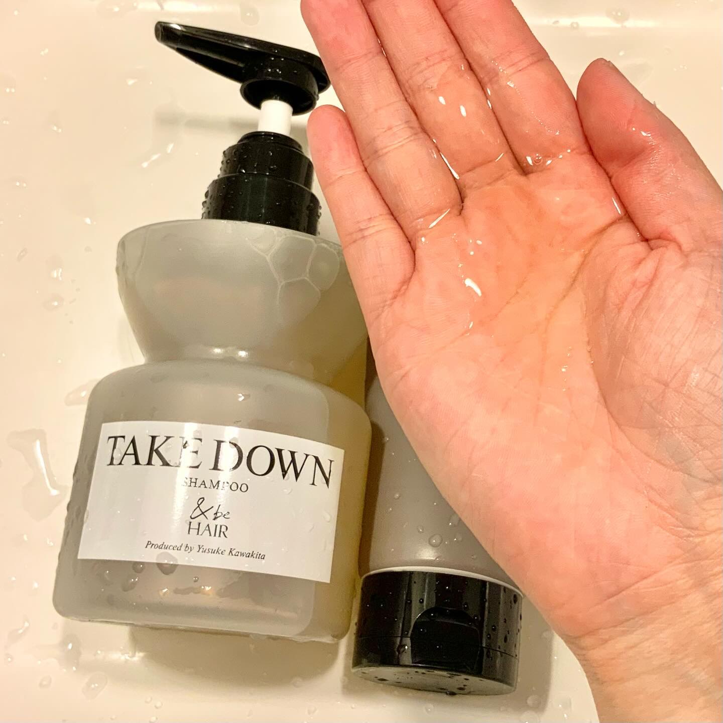 &be テイクダウンシャンプー/&be HAIR/市販シャンプーを使ったクチコミ（2枚目）