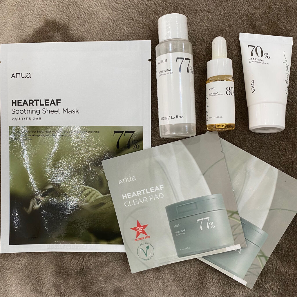 ドクダミ 77 スージングトナー/Anua/化粧水を使ったクチコミ（1枚目）