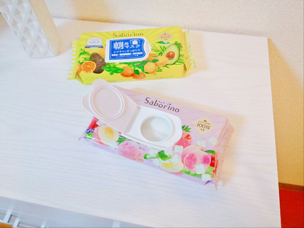 すぐに眠れマスク とろける果実のマイルドタイプ/サボリーノ/シートマスク・パックを使ったクチコミ（2枚目）