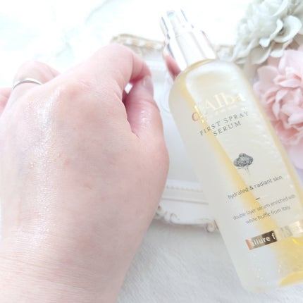 ダルバ ホワイトトリュフファーストスプレーセラム/ダルバ/ミスト状化粧水を使ったクチコミ(4枚目)