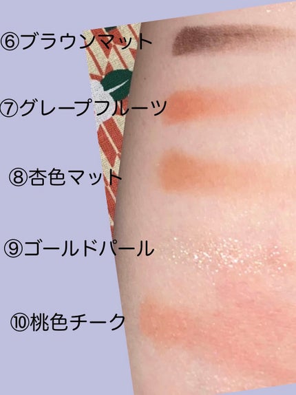 トラ十色アイシャドウパレット/COLORKEY/アイシャドウパレットを使ったクチコミ(7枚目)