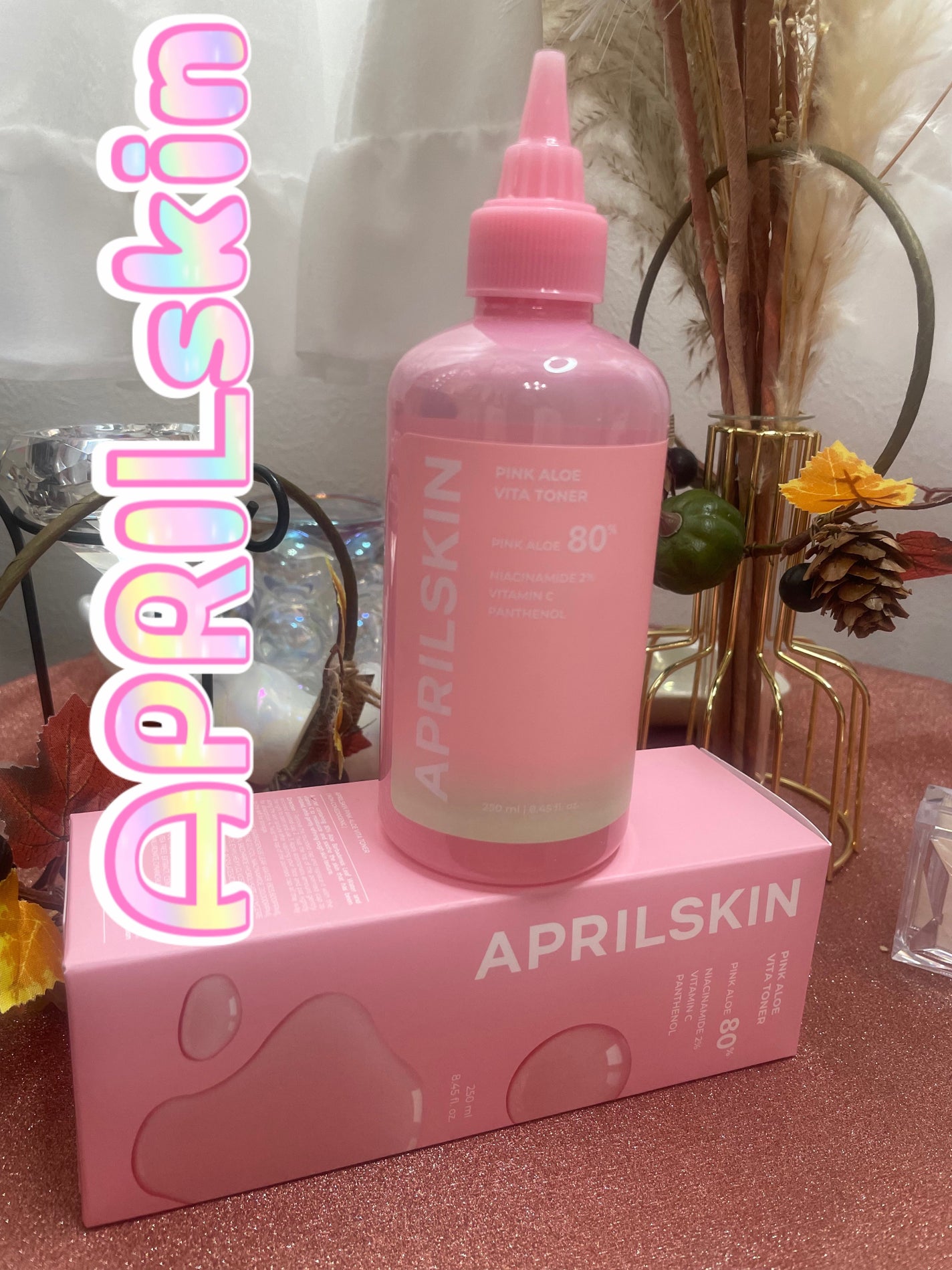 ピンクアロエビタトナー/APRILSKIN/化粧水を使ったクチコミ(1枚目)