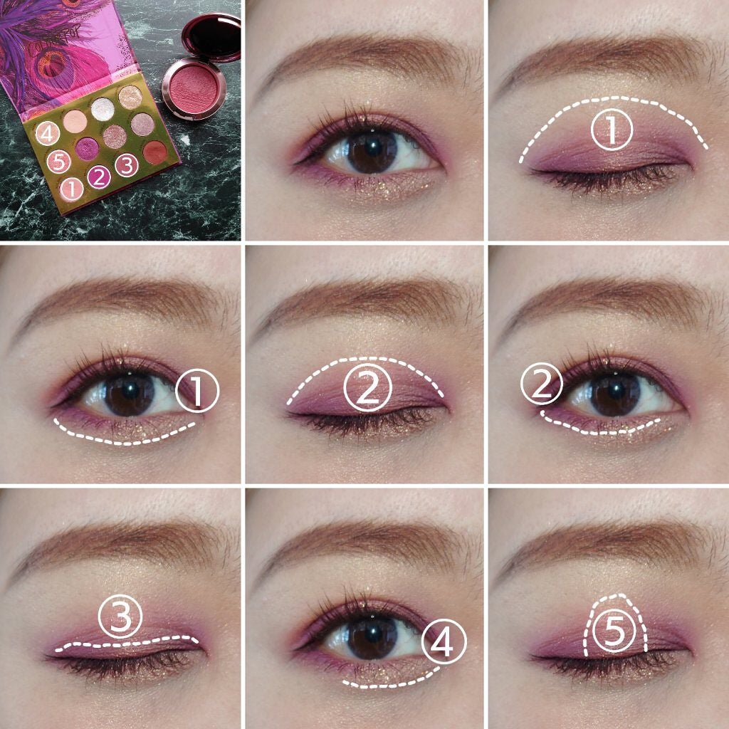 BYE BYE BIRDIE/ColourPop/アイシャドウパレットを使ったクチコミ(3枚目)