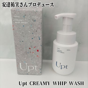 クリーミーホイップウォッシュ/Upt/泡洗顔を使ったクチコミ（1枚目）