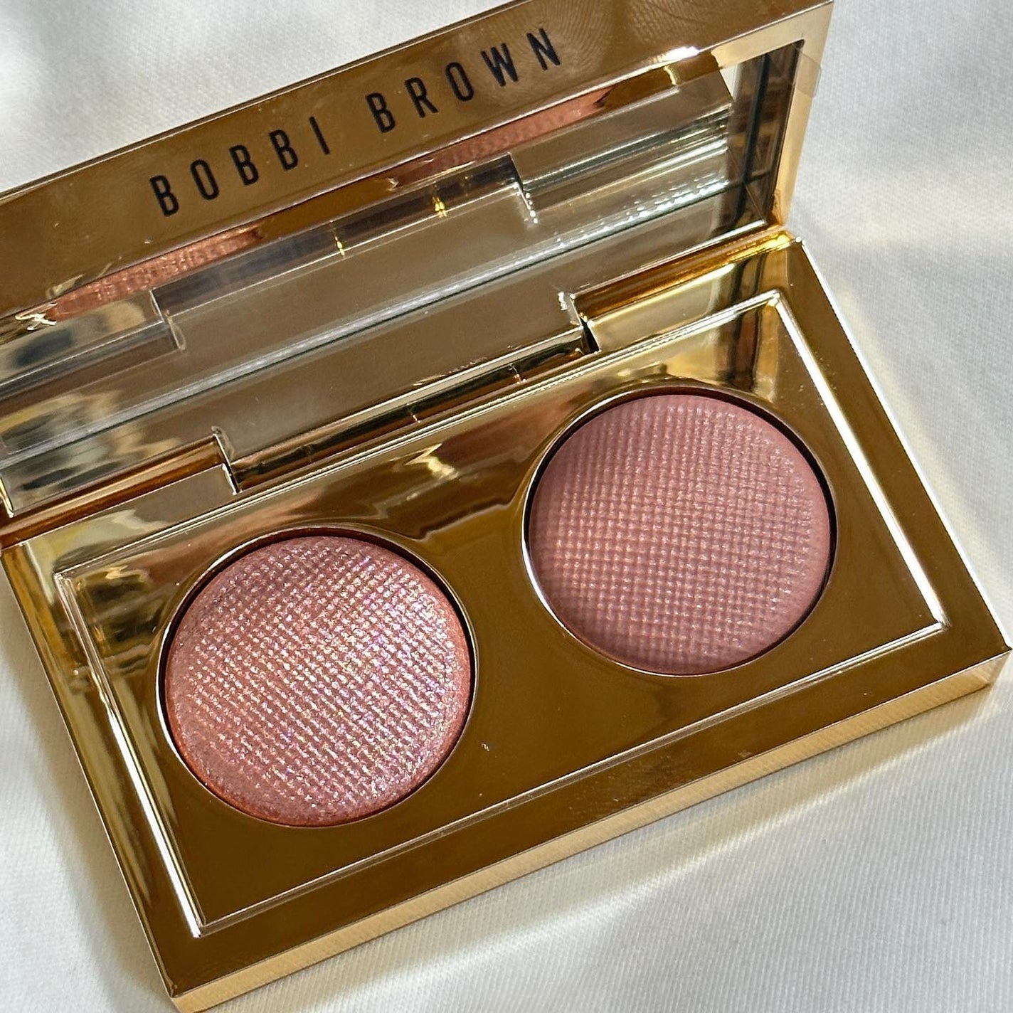 リュクス アイシャドウ デュオ/BOBBI BROWN/アイシャドウパレットを使ったクチコミ(2枚目)