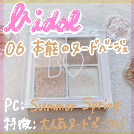 THE アイパレR/b idol/アイシャドウパレットを使ったクチコミ(1枚目)