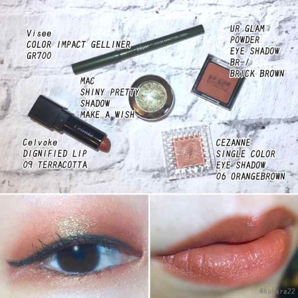 カラーインパクト ジェルライナー/Visée/ジェルアイライナーを使ったクチコミ(2枚目)