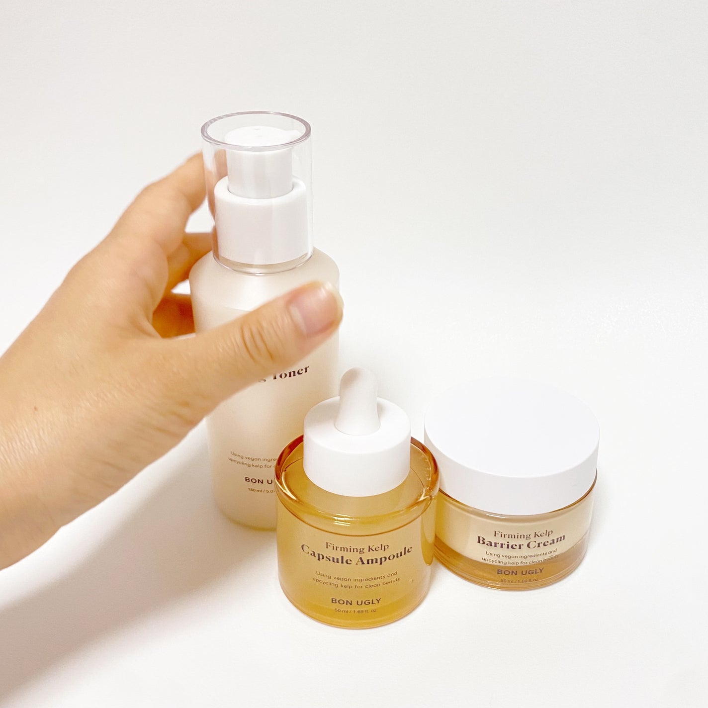 ファーミングケルプ カプセルアンプル/BONUGLY/美容液を使ったクチコミ(3枚目)