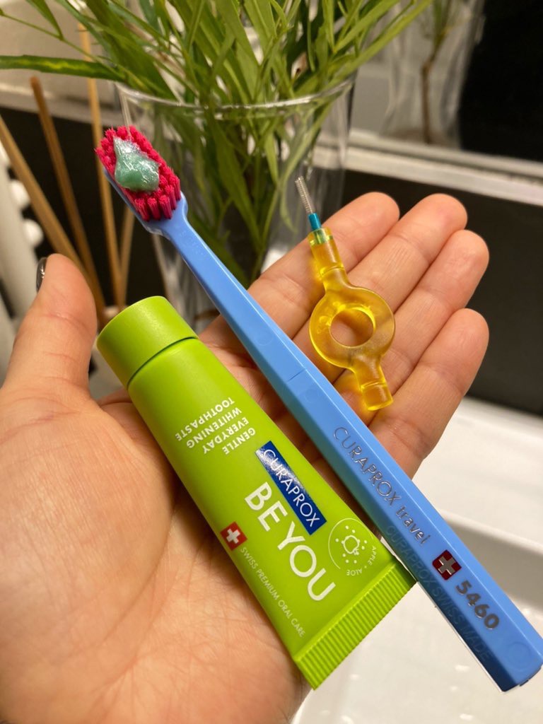 トラベルセット　クラプロックスビーユー/CURAPROX/歯ブラシを使ったクチコミ（3枚目）
