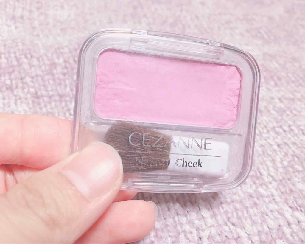 ナチュラル チークN/CEZANNE/パウダーチークを使ったクチコミ（1枚目）