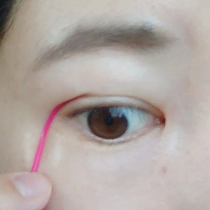 フリーファイバー120<下地&カッター付き>スタンダードタイプ 120本入/メザイク/二重まぶた用アイテムを使ったクチコミ(7枚目)