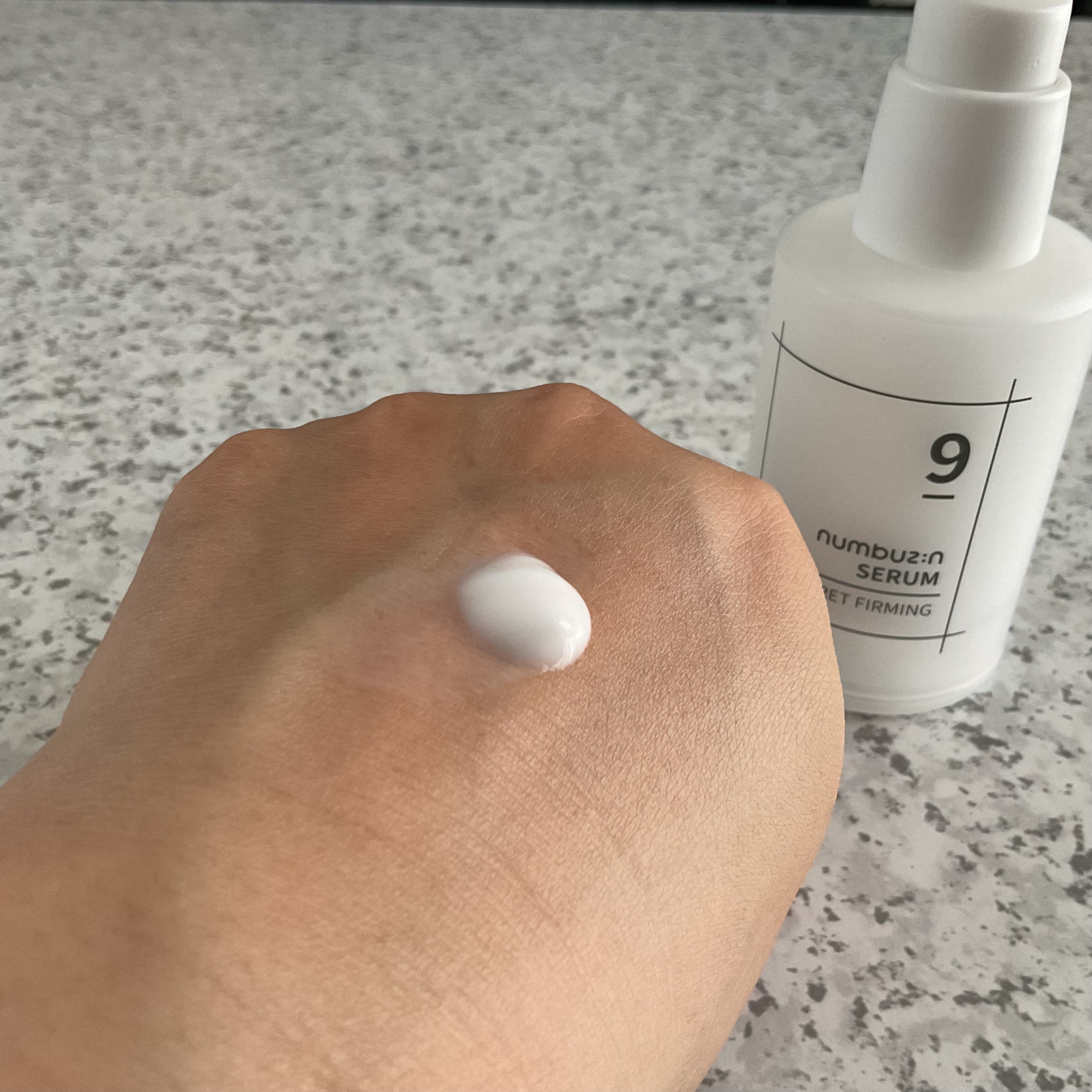 9番 ハリケア秘密セラム/numbuzin/美容液を使ったクチコミ（2枚目）