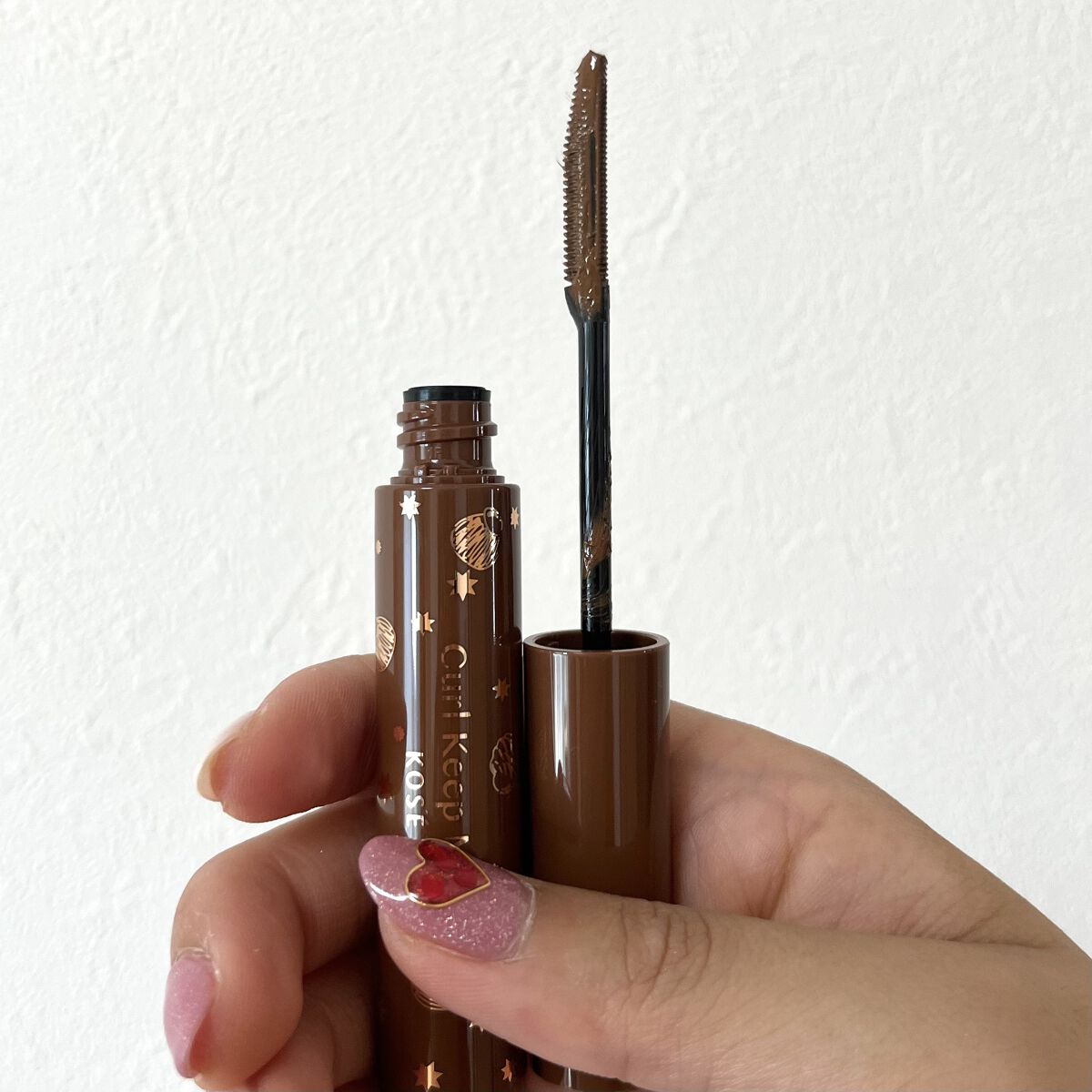 カールキープマジック リッチモンブラン（限定色）/コーセーコスメニエンス/マスカラを使ったクチコミ（2枚目）