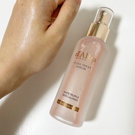 ダルバ ホワイトトリュフバイタルスプレーセラム/ダルバ/ミスト状化粧水を使ったクチコミ(4枚目)