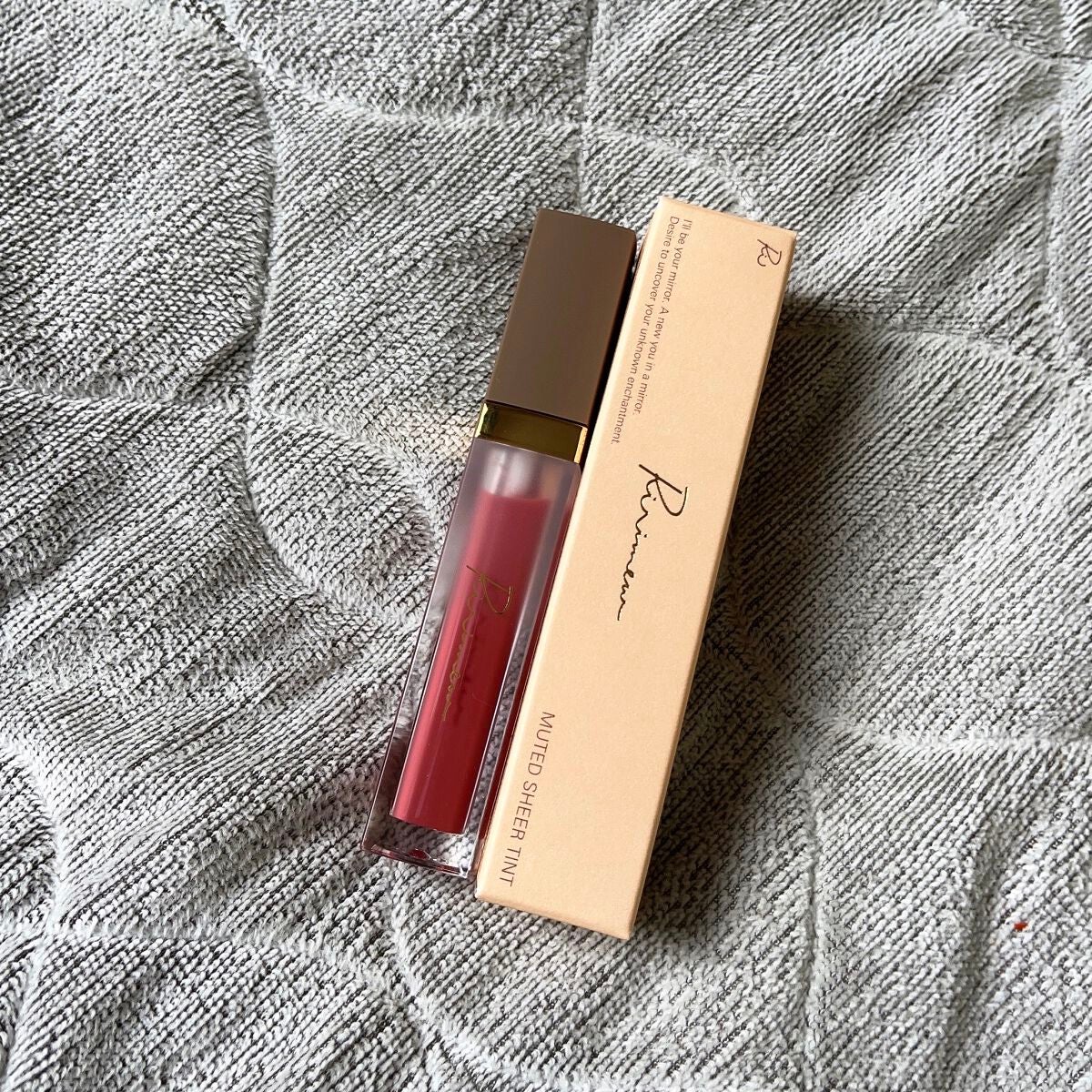 ミューテッドシアーティント/Ririmew/リップティントを使ったクチコミ(2枚目)