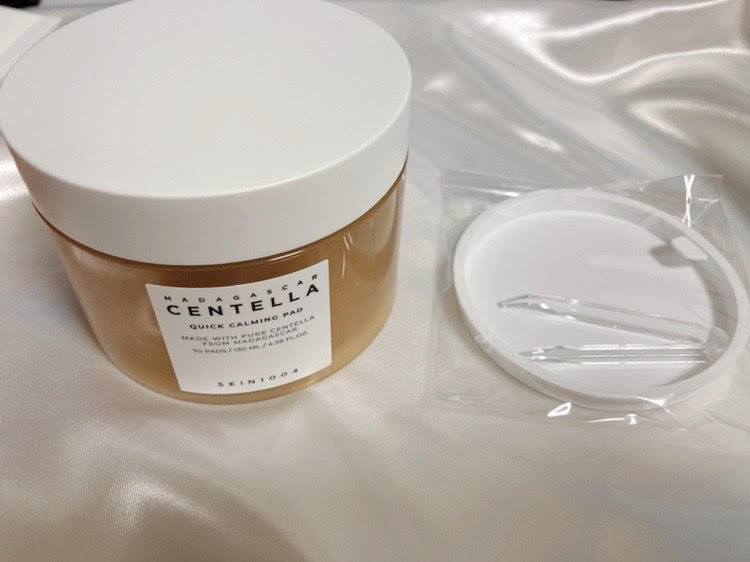 センテラ クイックカーミングパッド/SKIN1004/トナーパッドを使ったクチコミ（1枚目）