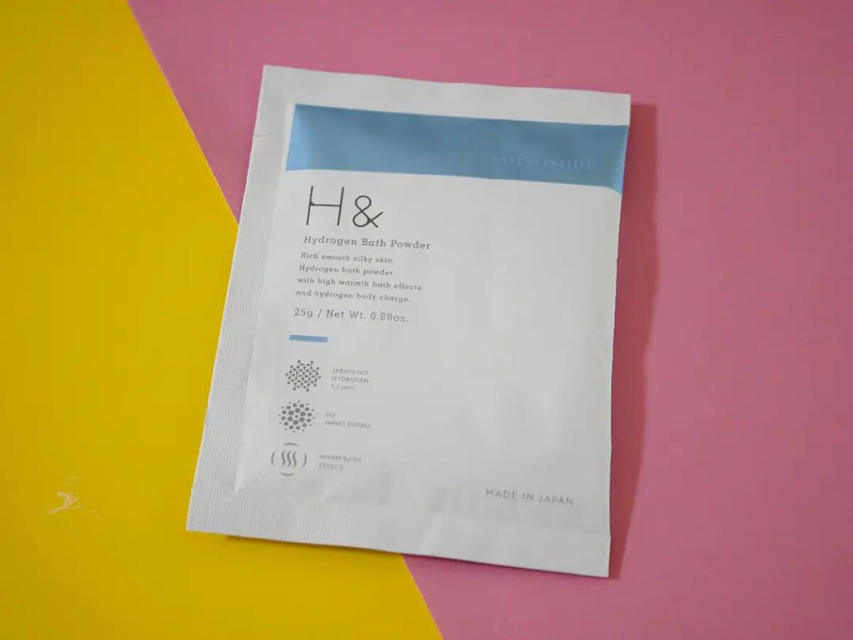 アッシュアンド 水素入浴剤/H&/無機塩系入浴剤を使ったクチコミ（1枚目）