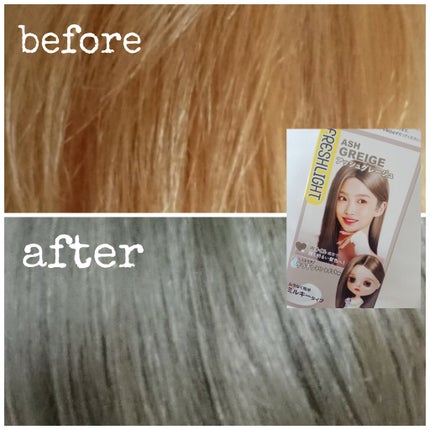 ミルキーヘアカラー アッシュグレージュ / フレッシュライト ミルキーヘアカラー アッシュグレージュ / フレッシュライト