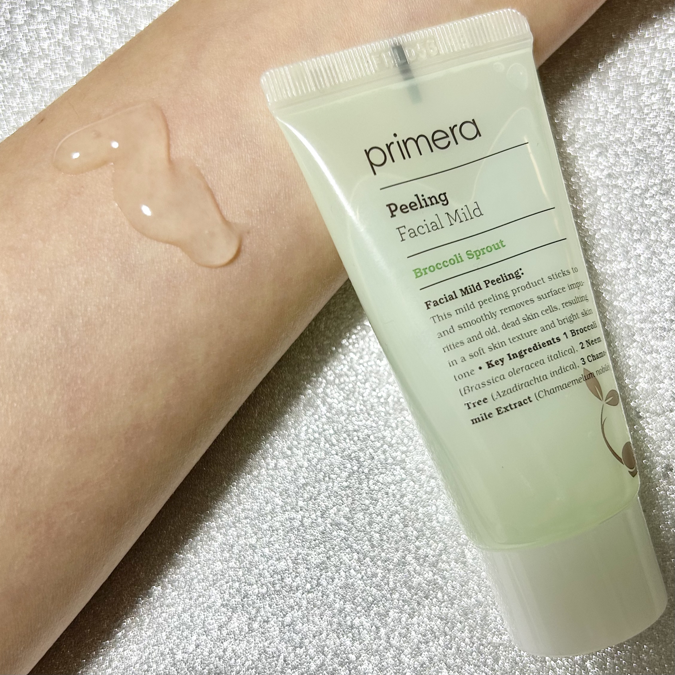 フェイシャルマイルドピーリング/primera/ピーリングを使ったクチコミ（2枚目）