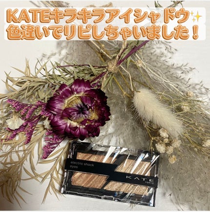 エレクトリックショックアイズ /KATE/アイシャドウパレットを使ったクチコミ(1枚目)