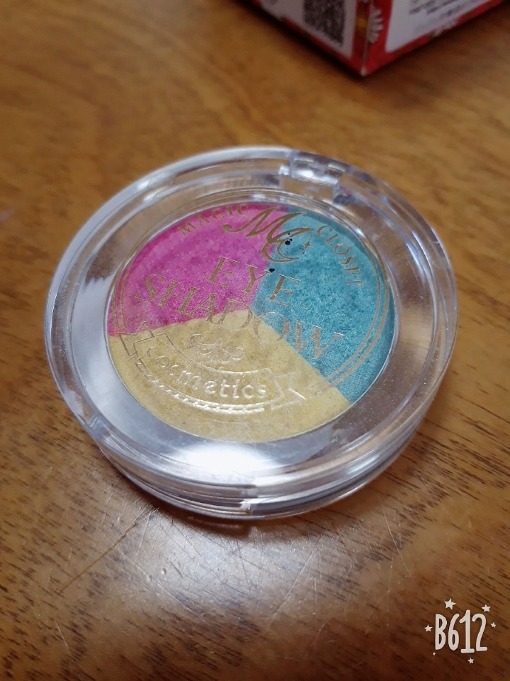 MC3色アイシャドウ/MAGIC CLOSET/アイシャドウパレットを使ったクチコミ（1枚目）