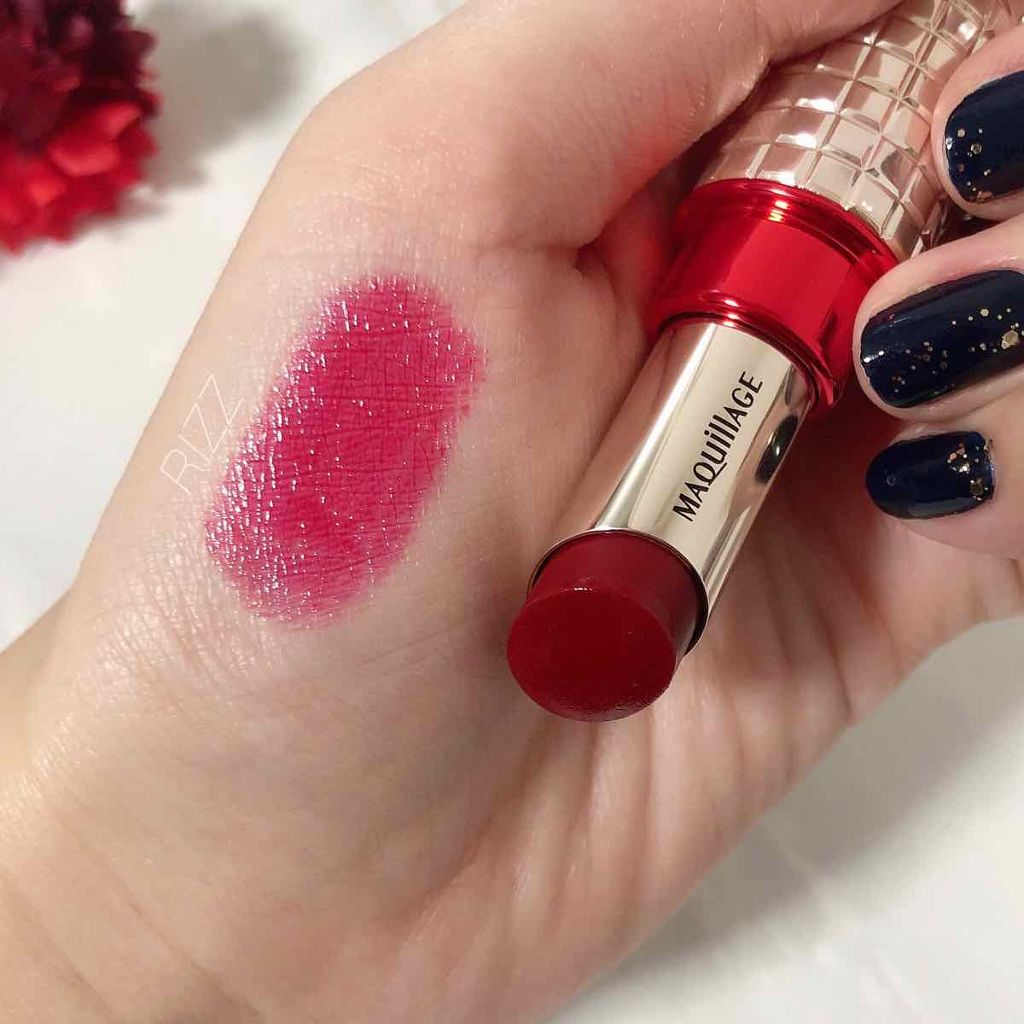 マキアージュ ドラマティックルージュEXのクチコミ「🍀マキアージュ🍀
ドラマティックルージュEX RD540 (¥2,800+tax)

2018.....」（2枚目）