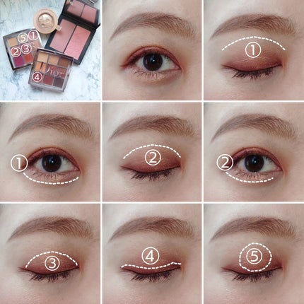 ディオール バックステージ アイ パレット/Dior/アイシャドウパレットを使ったクチコミ(4枚目)