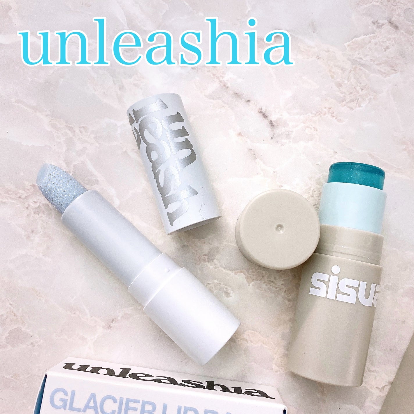 グレイシャーヴィーガンリップバーム/unleashia/リップバームを使ったクチコミ(1枚目)