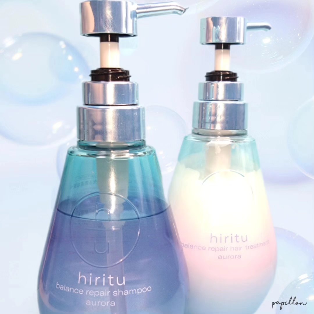 ヒリツ バランスリペアシャンプー/ヘアトリートメント オーロラ/hiritu/市販シャンプーを使ったクチコミ（2枚目）