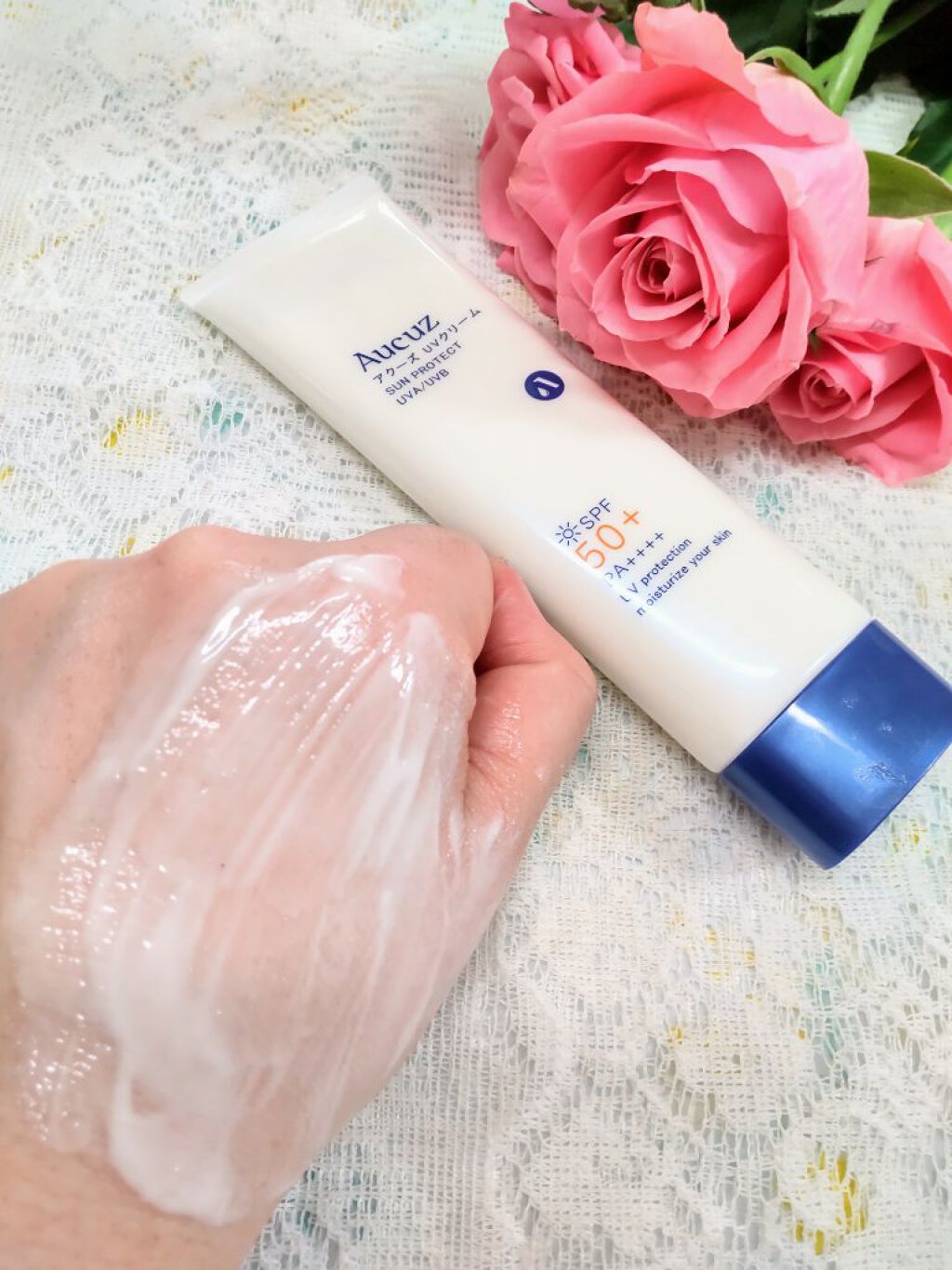 UVクリーム 日焼け止めクリーム /Aucuz/日焼け止めクリームを使ったクチコミ（2枚目）