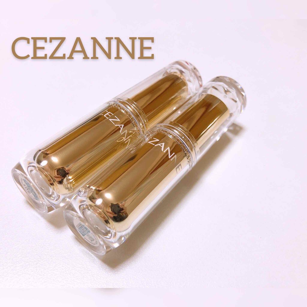 ラスティンググロスリップ/CEZANNE/口紅を使ったクチコミ（1枚目）