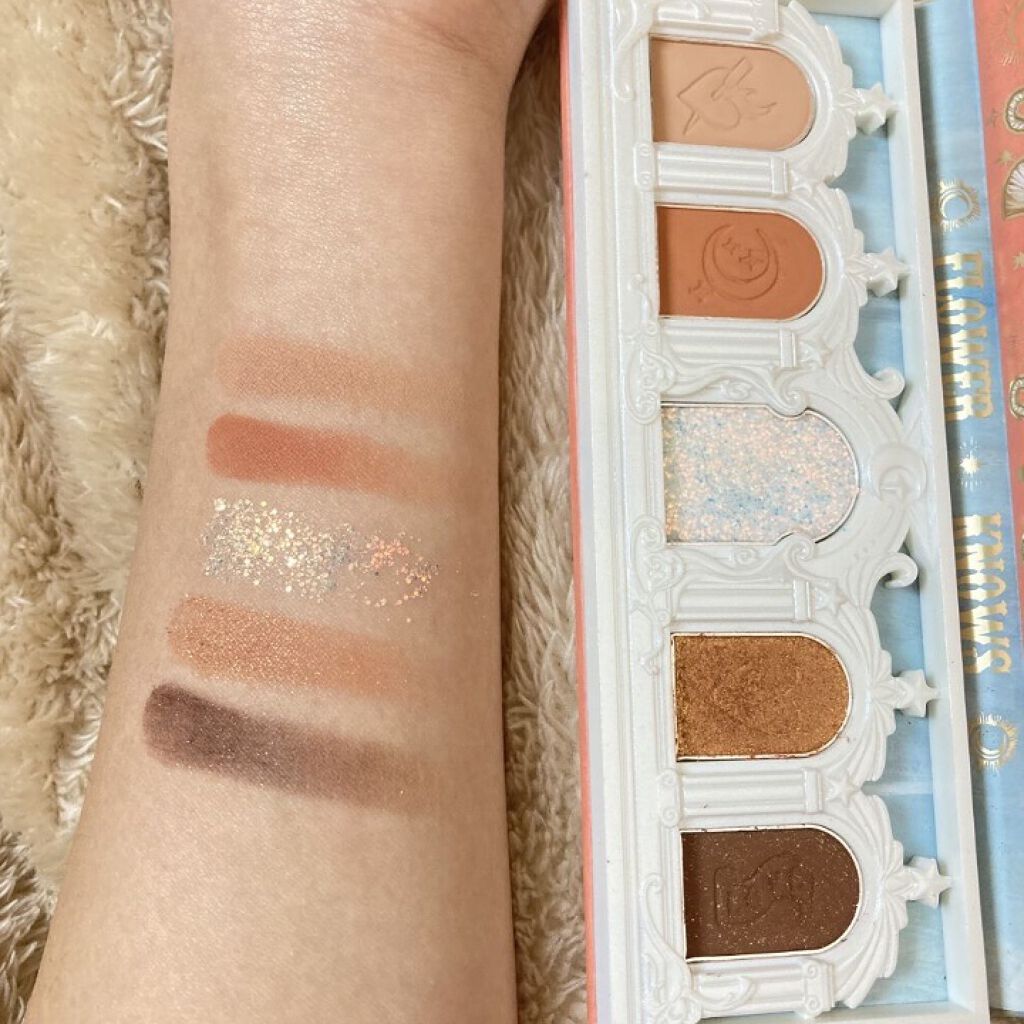 ユニコーンシリーズ アイシャドウパレット/FlowerKnows/アイシャドウパレットを使ったクチコミ（3枚目）