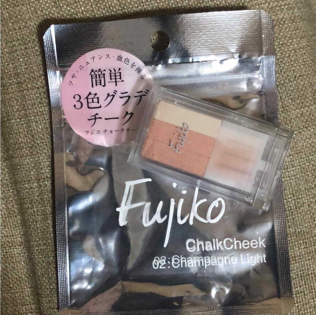 フジコチョークチーク/Fujiko/ジェル・クリームチークを使ったクチコミ（1枚目）