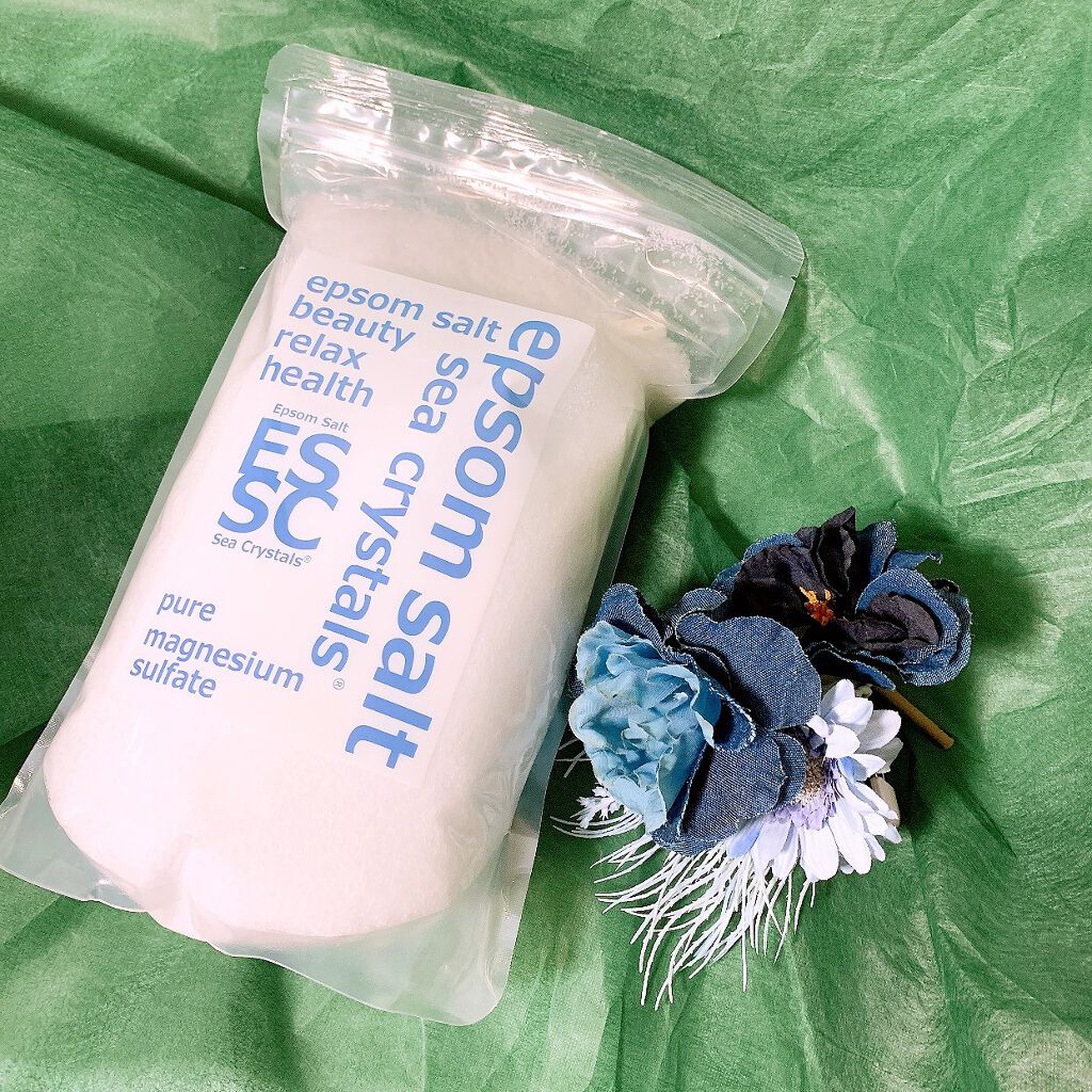 シークリスタルス エプソムソルト オリジナル/sea crystals/無機塩系入浴剤を使ったクチコミ（1枚目）