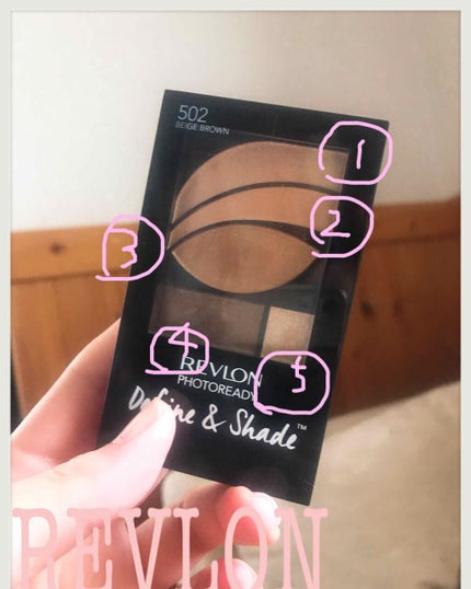 フォトレディ ディファイン & シェード/REVLON/アイシャドウパレットを使ったクチコミ(1枚目)