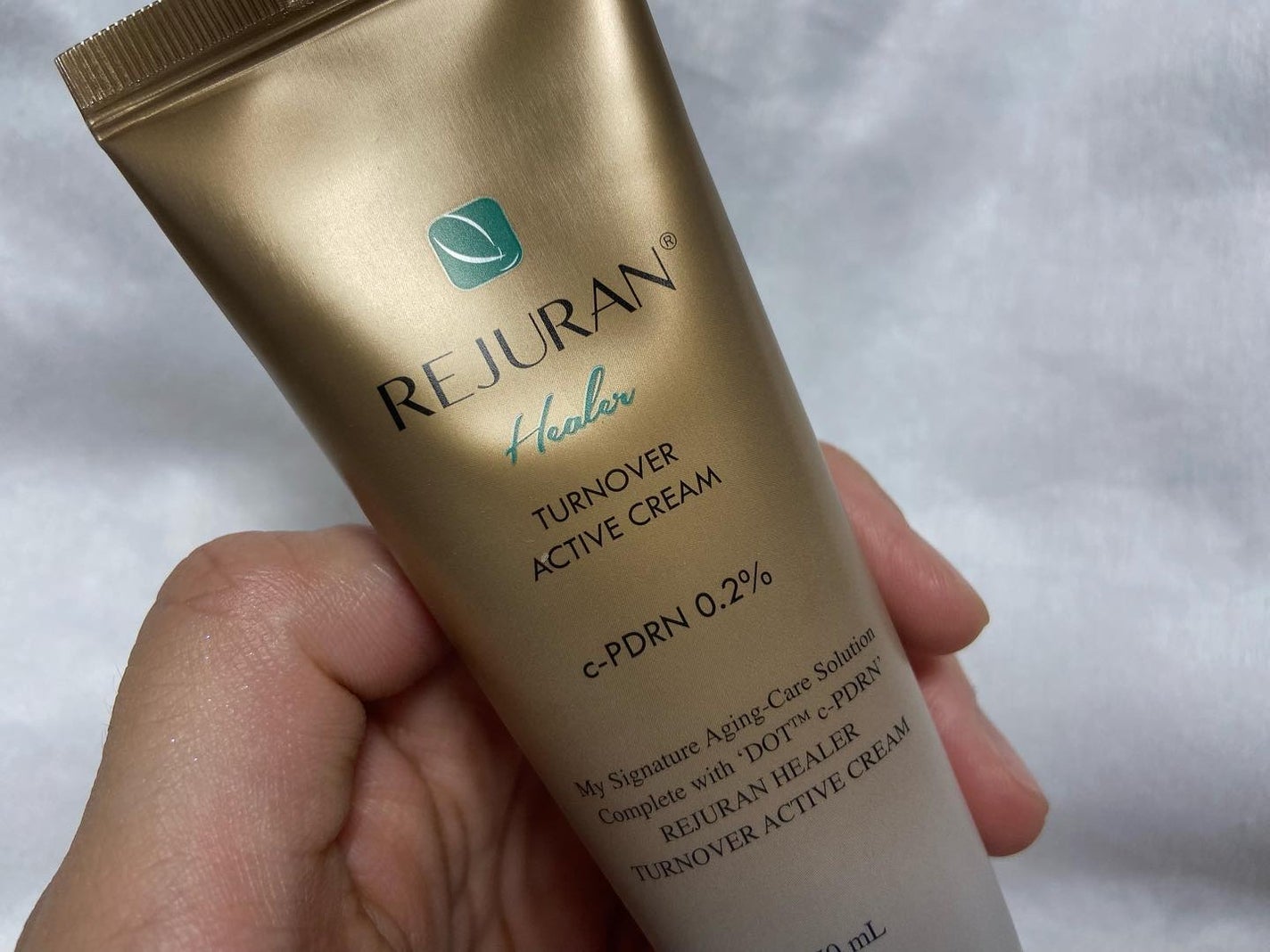 REJURAN ターンオーバーアクティブクリーム 50ml/REJURAN COSMETICS/フェイスクリームを使ったクチコミ(3枚目)