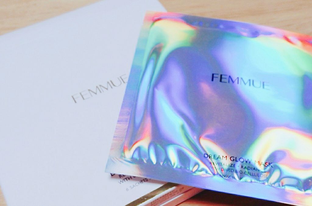 ドリームグロウマスク RR（透明感・キメ）/FEMMUE/シートマスク・パックを使ったクチコミ（1枚目）